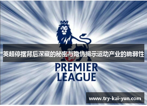 英超停摆背后深藏的秘密与隐情揭示运动产业的脆弱性